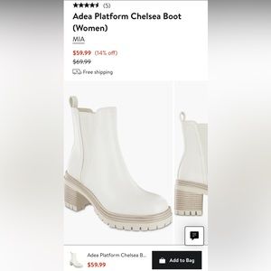 Adea Platform Chelsea Boot